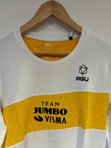 Camiseta Team Jumbo Visma AGU manga larga blanco hombre