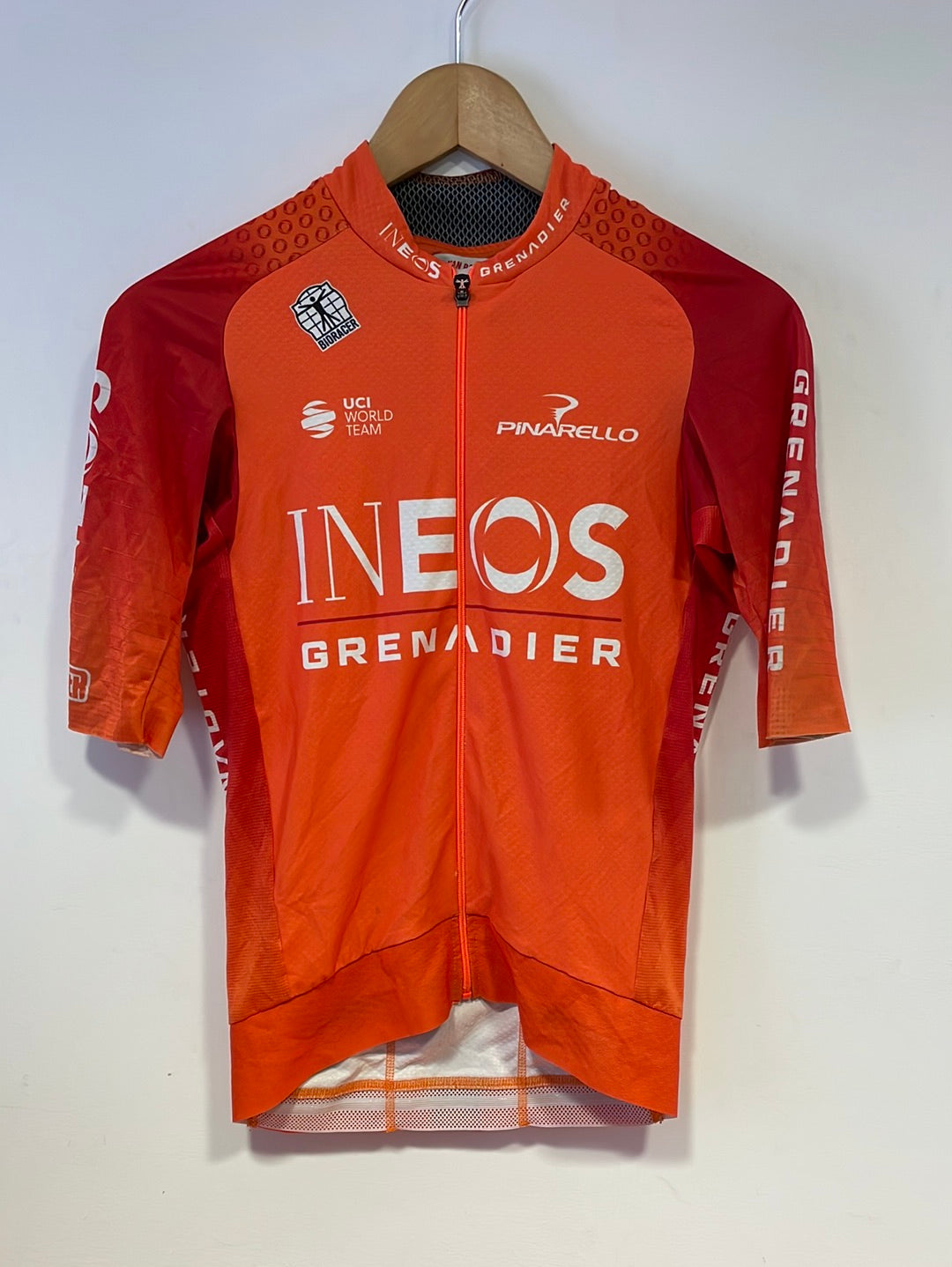 Team Ineos Grenadier Bioracer Orange Epic Coldblack jersey