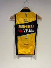 Chaleco cortavientos Team Jumbo Visma AGU Premium con bolsillos y cuello WTD 2023