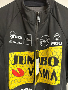 Team Jumbo Visma AGU Premium Neoshell Gabba Rain Jersey LS Evento WTH