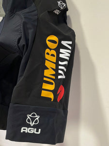 Culote con tirantes Team Jumbo Visma AGU Premium Semi Protection rojo WTD 2023