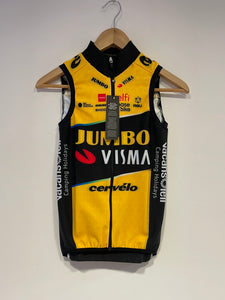 Team Jumbo Visma AGU Premium Thermal Vest Pockets DWR collar WTD 2023