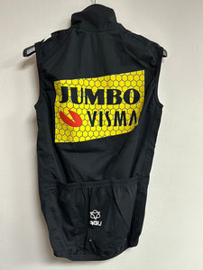 Chaleco impermeable Team Jumbo Visma negro DT
