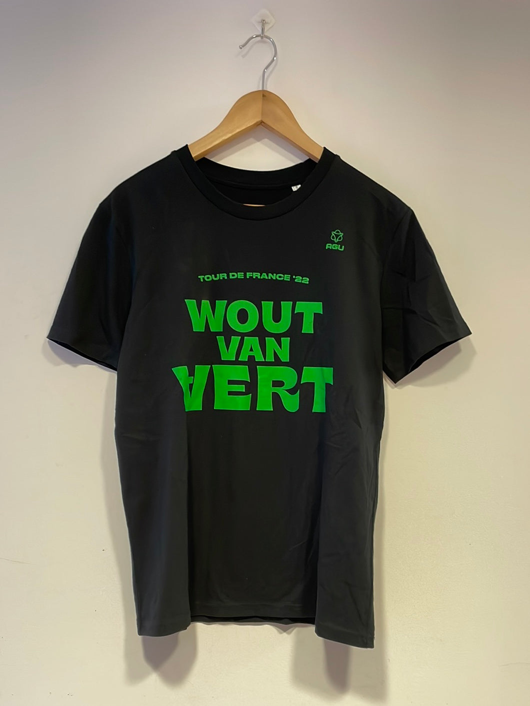 Team Jumbo Visma AGU T-Shirt Black Wout van Aert TDF 2022