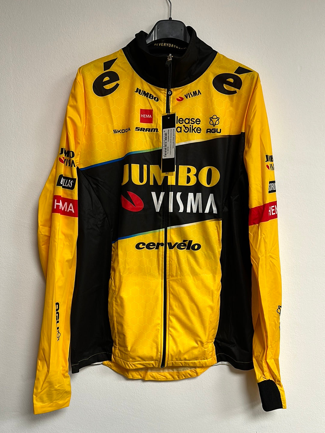 Jumbo Visma Agu Cycling Jacket Team Jumbo Visma AGU Feeding Jacket