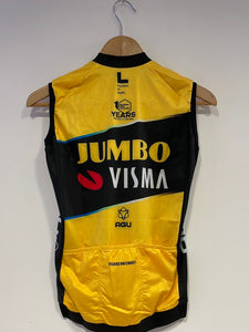 Team Jumbo Visma AGU Premium Summer Vest Pockets Collar DT 2023