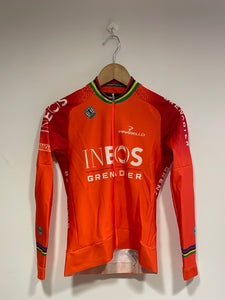 Team Ineos | Bioracer UCI Ex World Champion Orange Epic Tempest Winter Jersey LS - As New