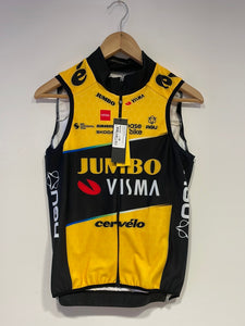 Team Jumbo Visma AGU Premium Thermal Vest Pockets DWR collar DT 2023