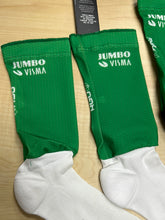 Team Jumbo Visma AGU Aero Socks Green TDF