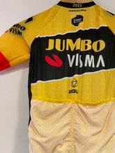Team Jumbo Visma AGU Premium Road Suit Semi Protection SS pad negro WTD 2022
