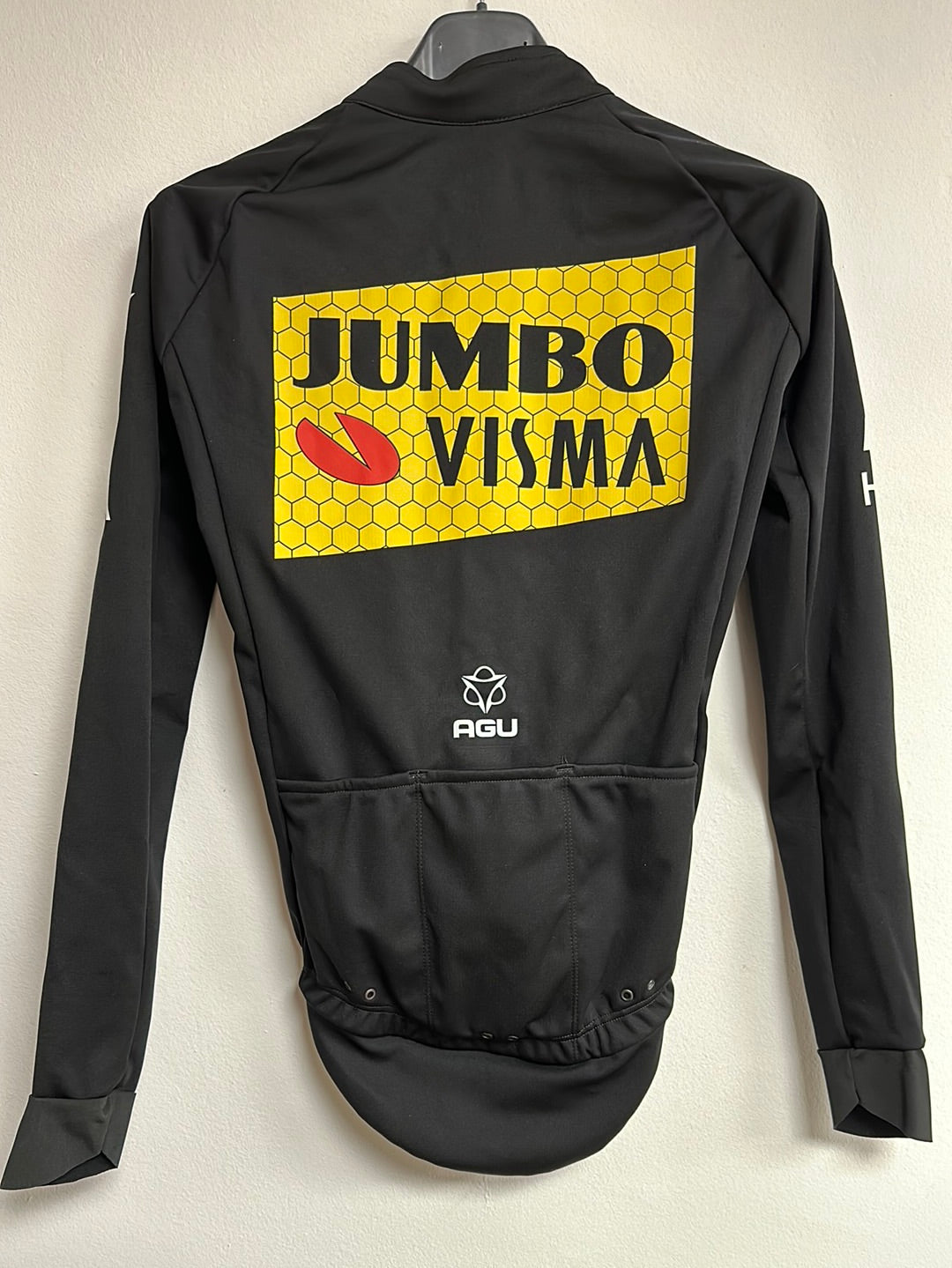 Team Jumbo Visma AGU Premium Neoshell Gabba Rain Jacket LS Event 