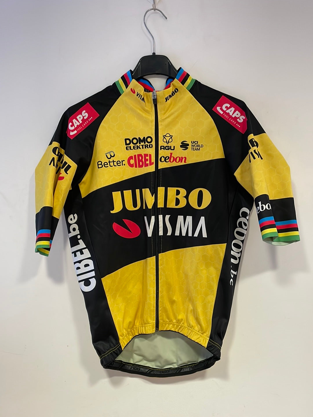 【JUMBO VISMA】 TDF限定 サイクルジャージ AGU製（XL） JUMBO VISMA】 TDF限定 サイクルジャージ AGU製（XL）