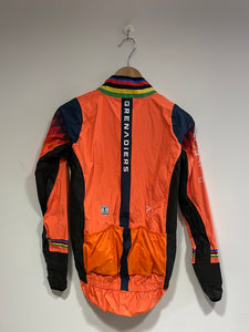 Team Ineos | Bioracer UCI Ex World Champion Orange Epic Stormy Jacket - Slightly Used