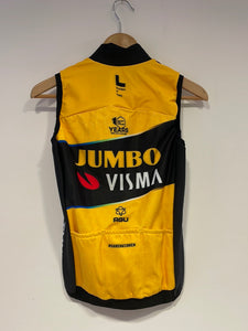 Team Jumbo Visma AGU Premium Thermal Vest Pockets DWR collar WTH 2023