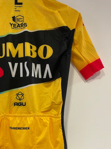 Camiseta Team Jumbo Visma AGU Premium Aero manga corta cuello DT 2023
