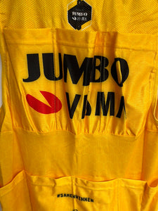 Team Jumbo Visma AGU bidonvest WTH | Model 2 - White Velcro