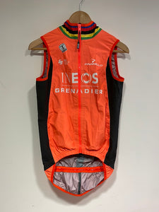 Team Ineos | Bioracer UCI Ex World Champion Orange Epic Stormy Gilet - As New