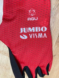 Guantes Team Jumbo Visma AGU Premium Race Rojos
