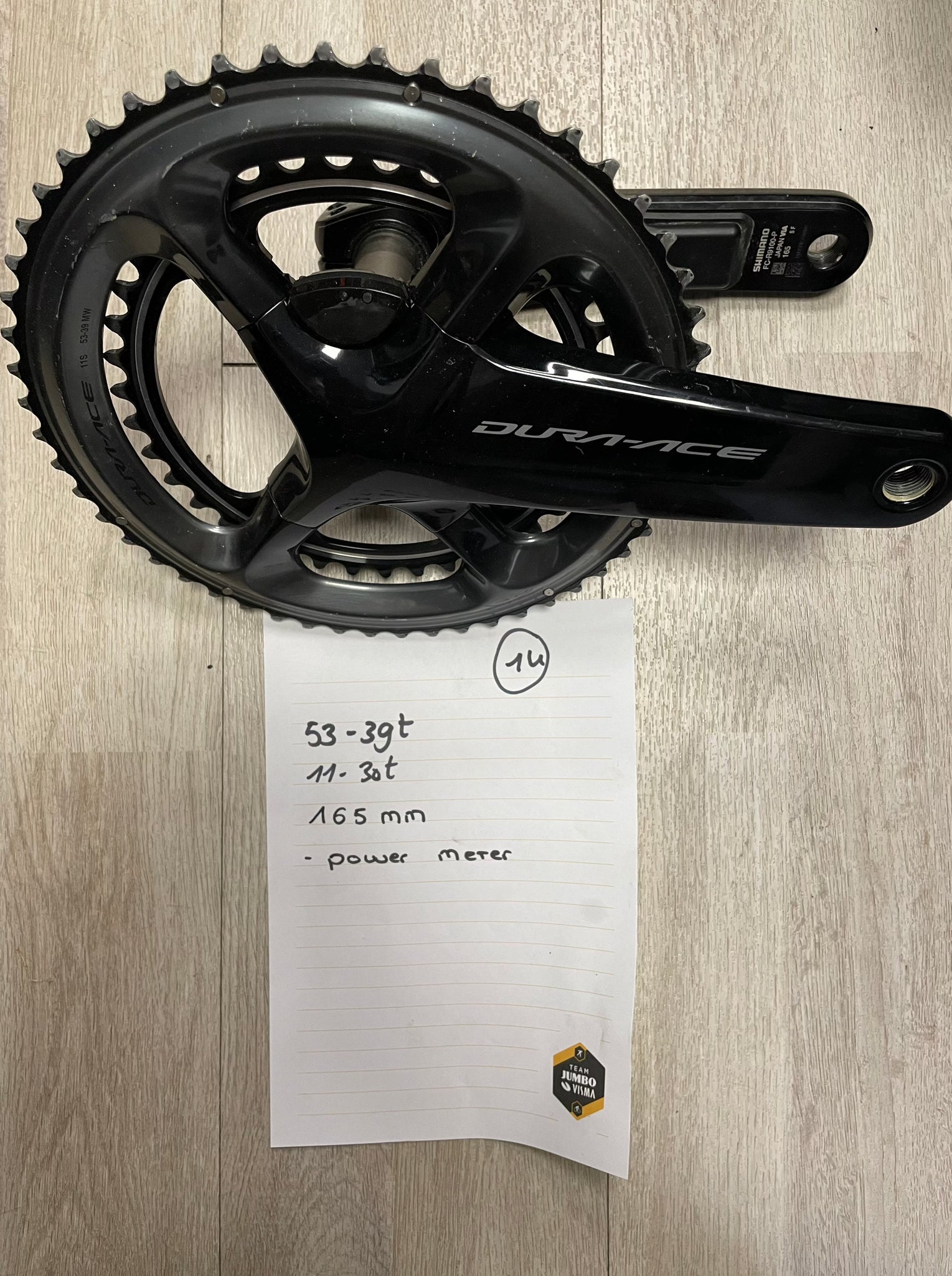 Shimano Dura Ace Di2 R9150 GroupSet 2x11v Shimano Dual Sided Power Met GEARONA.COM