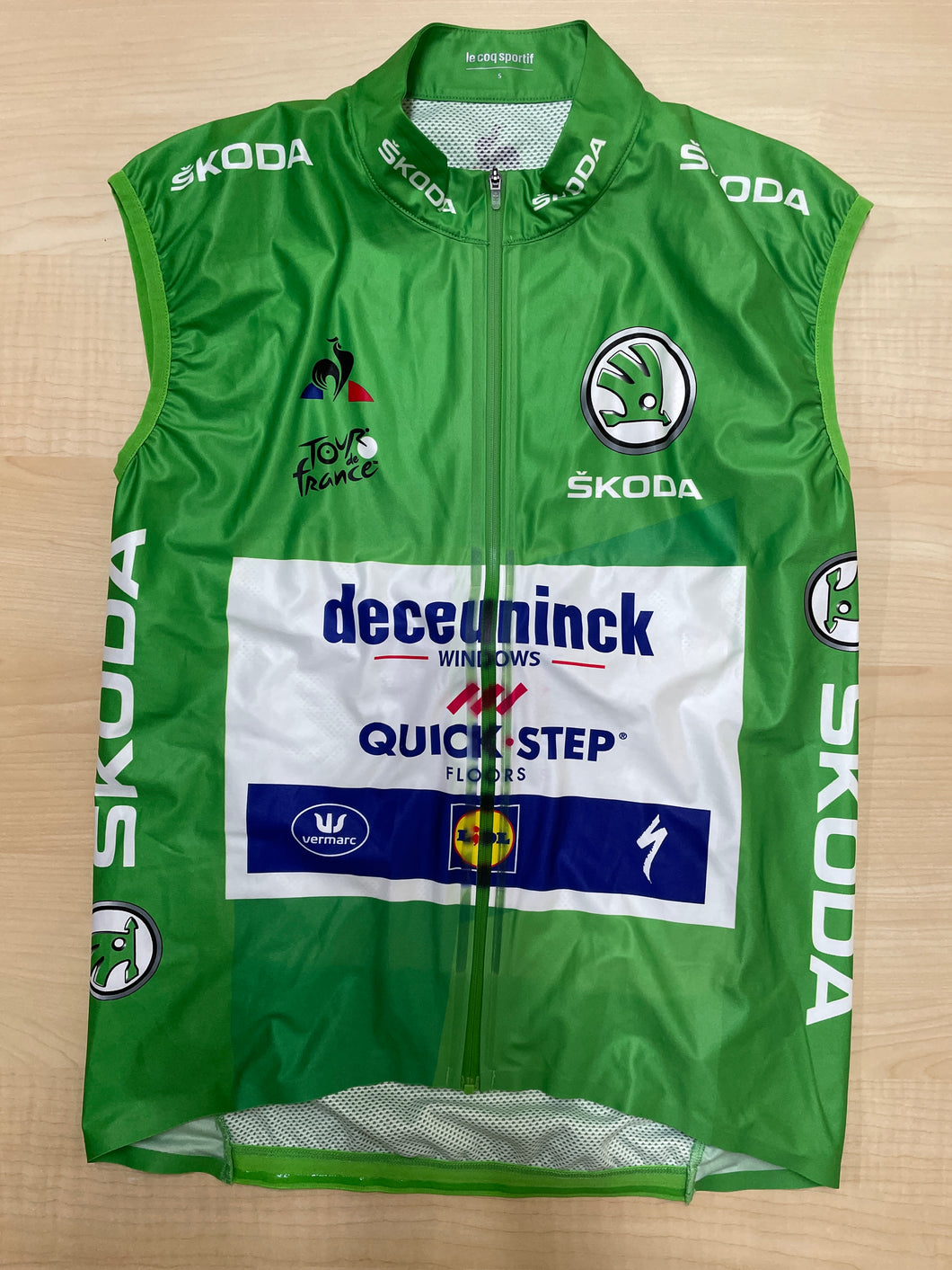 Deceuninck Quickstep | Tour de France 2020 | Green Leader Vest | Sam Bennett | S