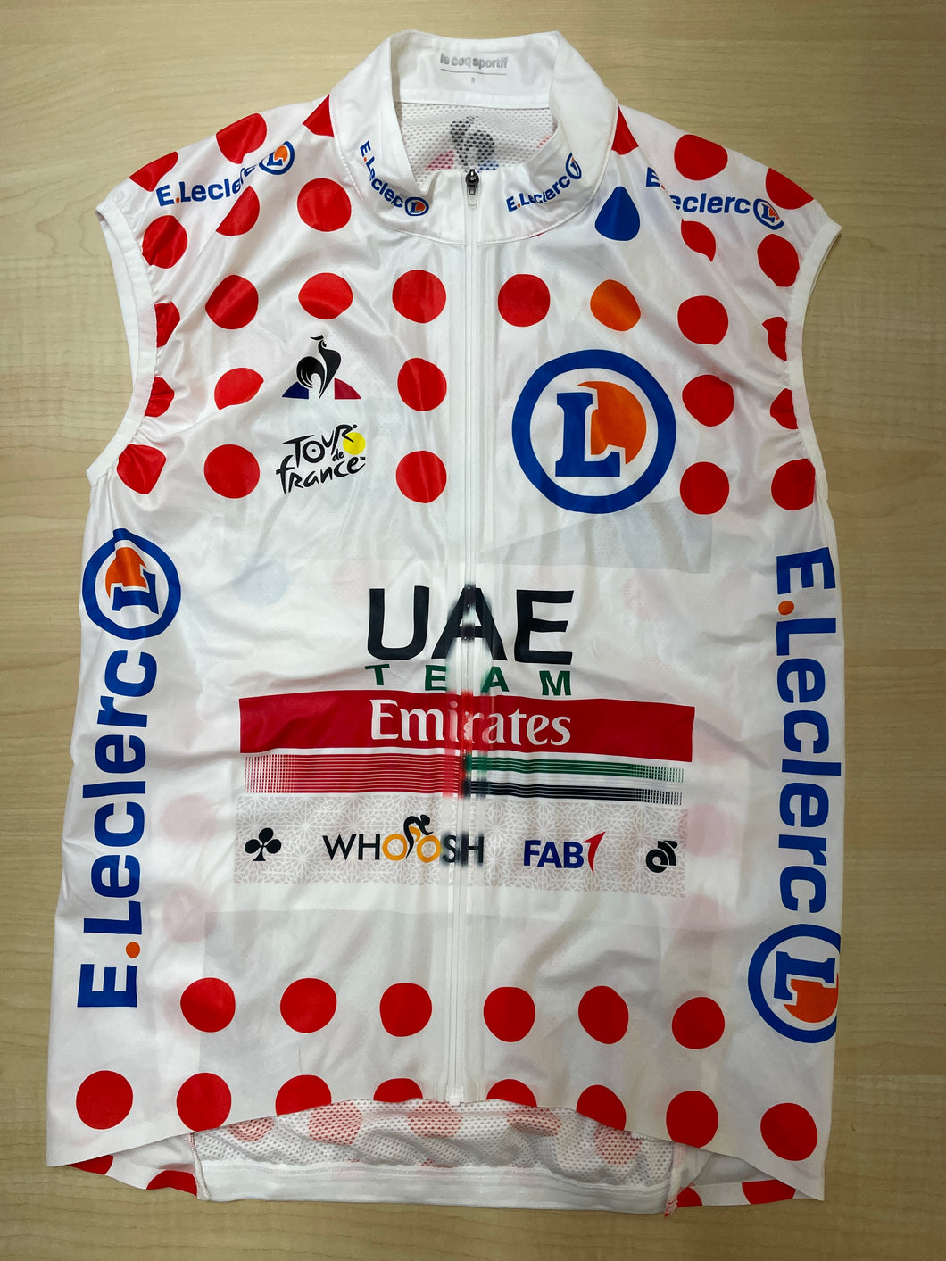 Equipo Emiratos Árabes Unidos | Tour de Francia 2020 | Chaleco líder de lunares | Tadej Pogacar | S