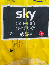 SIGNED | Team Sky | Tour de France 2018 | Yellow Jersey LS | Geraint Thomas | M