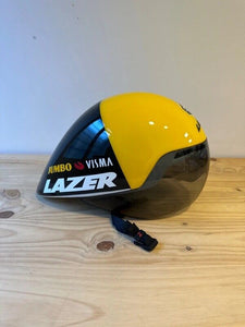 Team Jumbo Visma - Lazer Volante - Black/Yellow - With Name