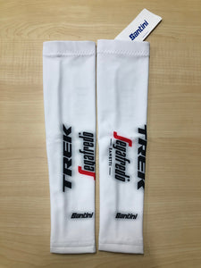 Trek Segafredo Accessories | Thermal Arm Warmers White