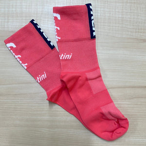 Trek Segafredo Accessories | Coral/Pink Training Socks
