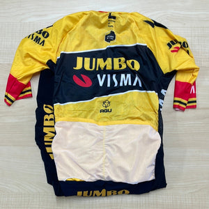 Equipo Jumbo Visma 2022 | Wout van Aert | Ex campeón belga Premium Road Suit Mesh SS