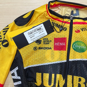 Team Jumbo Visma 2022 | Wout van Aert | Ex Belgian Champion Premium Road Suit Mesh SS